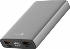 Swissten Aluminum 10000mAh Szary