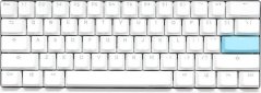 Ducky One 2 Pro Mini White Edition Gaming Tastatur, RGB LED - Gateron Yellow