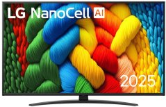 LG 55NANO81A3A NanoCell 55'' 4K Ultra HD WebOS 25
