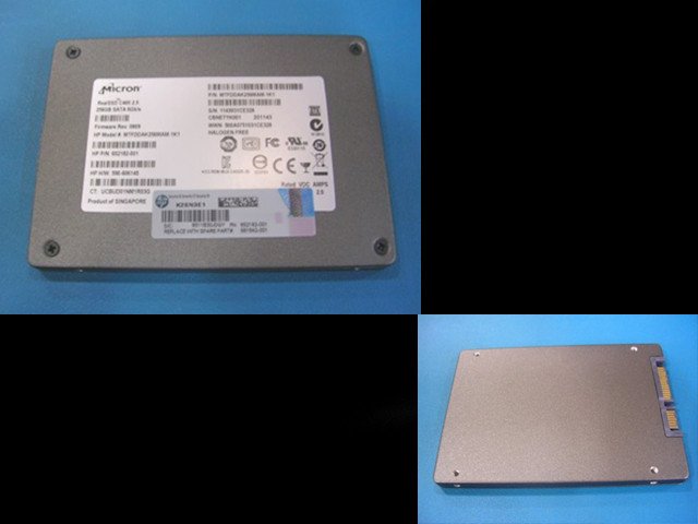 HP 256GB SATA-2 Solid State Drive