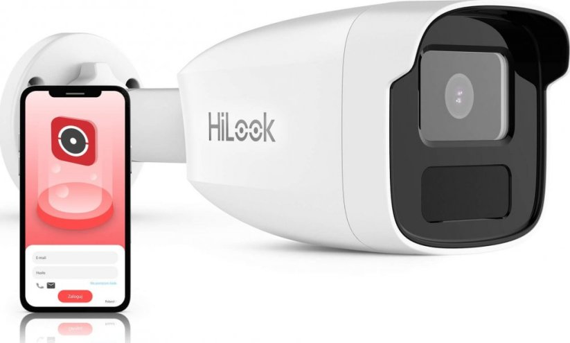 HiLook Kamera IP Hilook by Hikvision tuba 4MP IPCAM-B4-50IR 4mm