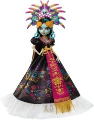 Mattel Monster High Dia De Muertos Skelita Calaveras Lalka kolekcjonerska JDR63
