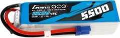 Gens Ace akumulátor Gens ace 5500mAh Lipo 22.2V 45C 6S1P Model Helicopter Batteries