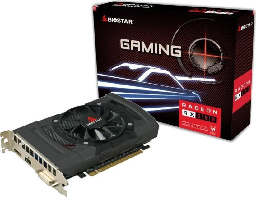 Biostar Radeon RX 550 4GB GDDR5 (VA5505RF41-SBHRA-BS2)