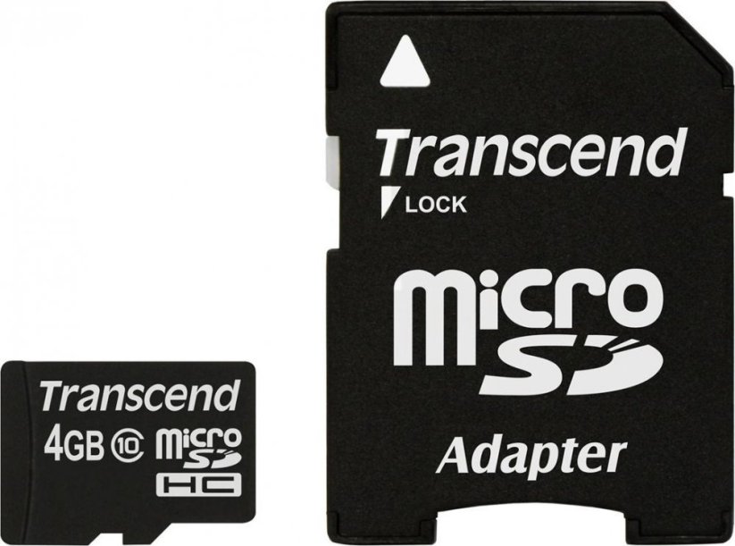 Transcend MicroSDHC 4 GB Class 10 UHS-I  (TS4GUSDHC10)