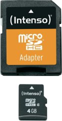 Intenso MicroSDHC 4 GB Class 4  (3403450)