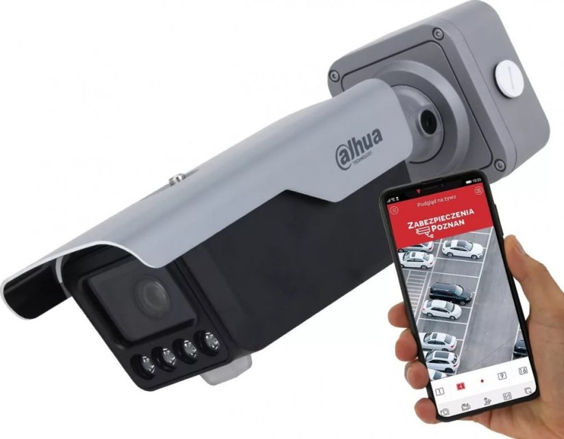 Dahua Technology KAMERA IP ANPR ITC413-PW4D-IZ1 - 4&nbsp;Mpx 2.7&nbsp;... 12&nbsp;mm - MOTOZOOM DAHUA