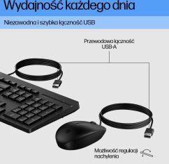 HP 225 Przewodowy G2 (AX2Y7AA#ABD)