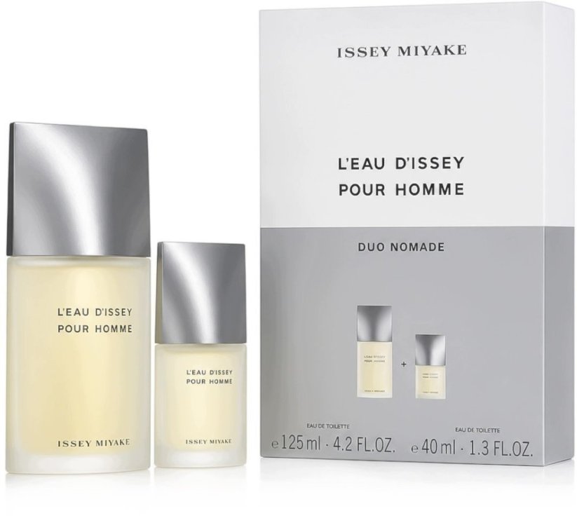 Issey Miyake Set : L'Eau D'Issey Pour Homme, Eau De Toilette, For Men, 40 ml + L'Eau D'Issey Pour Homme, Eau De Toilette, For Men, 125 ml For Men