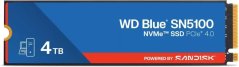 SanDisk SN5100 4TB M.2 2280 PCI-E x4 Gen4 NVMe (WDS400T5B0E-00CPE0)
