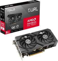 Asus Dual Radeon RX 7600 EVO OC 8GB GDDR6 (DUAL-RX7600-O8G-EVO)