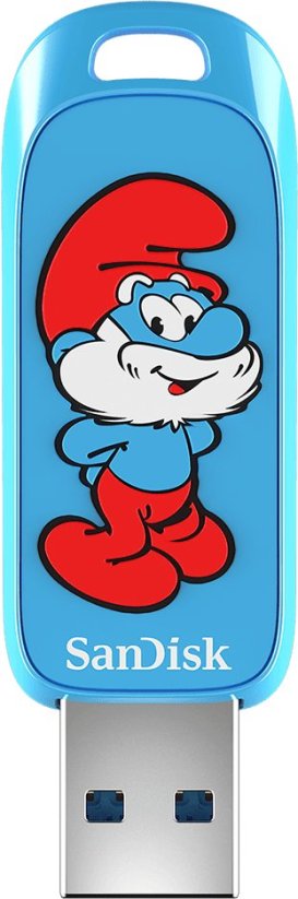 SanDisk Smurfs, 128 GB  (SDCZIS-128G-G46)