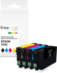 Freecolor Toner Epson 35XL Multipack BK/C/M/C 50ml+3x25ml remanufactured