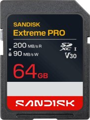 SanDisk Extreme PRO SDXC 64 GB Class 10 UHS-I V30 (SDSDXXU-064G-GSCIN)