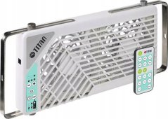 Titan Titan TTC-SC21/V3.0+ Caravan Motorhome Roof Window Double Fan 2x140mm, with remote control