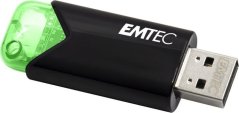 Emtec Emtec Click Easy pamięć USB 64 GB USB Typu-A 3.2 Gen 1 (3.1 Gen 1) Čierny, Zelený