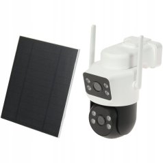 Uniview Solarna IP, vonkajšia z czujką PIR - 4 Mpx 3.6 mm 4G LTE (ICSEE-W41SD-SOLAR-AOV-4G)
