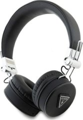 Guess Guess Bluetooth ENC GUBH70PGTSPSK on-ear headphones black/black Grained Classic Round Shape
