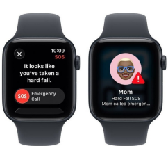 Apple Watch SE 3 GPS 40mm Midnight Alu Sport S/M Modrý (MEH94MP-A)
