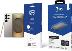 Samsung Galaxy S25 Ultra 5G 12/256GB Szary (SM-S938BZT) + FlexibleGlass + Etui Clear Case
