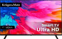 Kruger&Matz televízorKruger&amp;Matz 50" UHD smart DVB-T2/S2 H.265 Hevc VIDAA