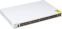 Cisco Cisco switch CBS250-48P-4G, 48xGbE RJ45, 4xSFP, PoE+, 370W (CBS25048P4GEURF)