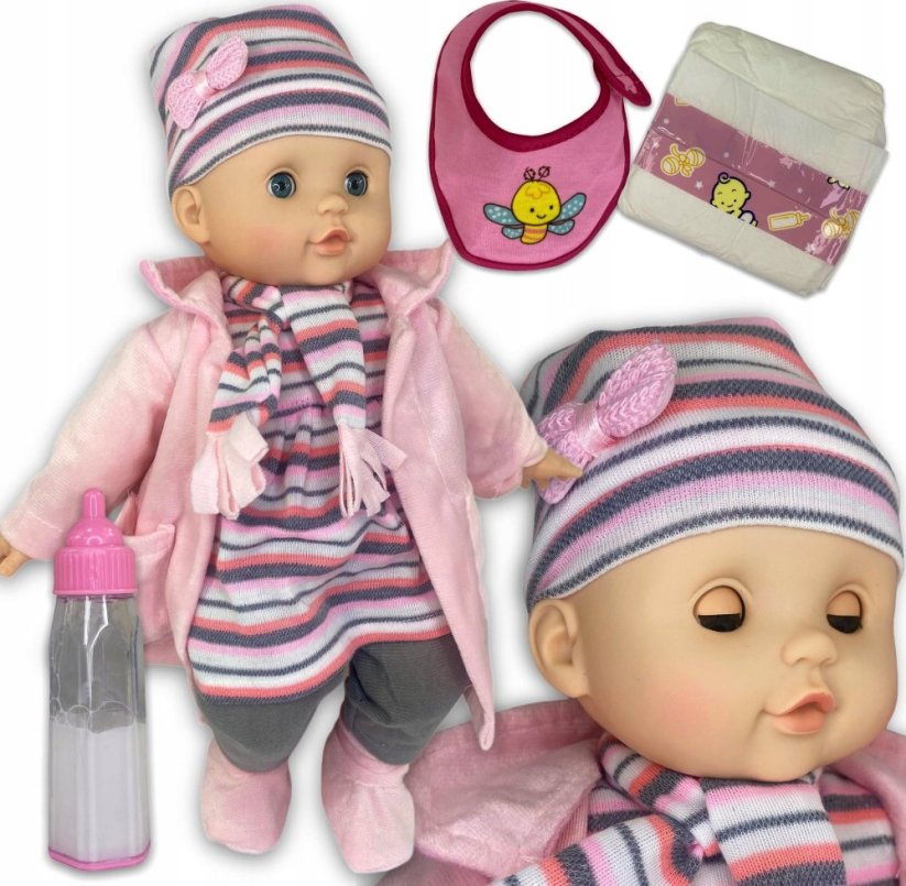 Adar Bábika 40cm z dźwiękiem 516724