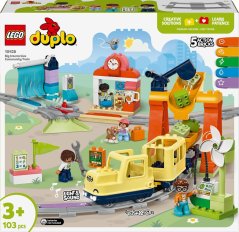 LEGO Duplo Veľký interaktívny mestský vlak (10428)