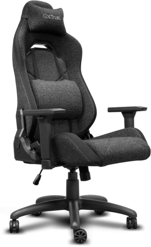 Trust trust Fotel gamingowy GXT 723 Ruya materiál Sivý