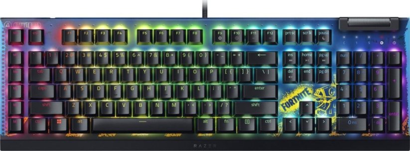 Razer BlackWidow V4 X Fortnite Edition Yellow (RZ03-04703600-R3M1)