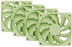 Hyte HYTE FAN- FA12-MM-4 chladiaci systém pre počítač Ventilátor procesora 12 cm zelený 4 ks