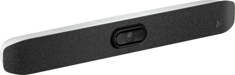 Logitech HP Poly Studio V12 - Listwa wideo USB - Certyfikowana Pre Microsoft Teams, certyfikowana Pre Zoom - Biely - power adapter not included (A9DD8AA#AC3)