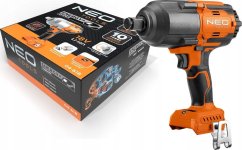 Rázový uťahovák Neo 1100 Nm Energy+ 18V 04-618