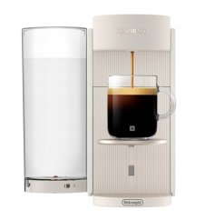 DeLonghi De’Longhi NESPRESSO® Vertuo Pop ENV90.B - Liquorice Black, Capsule coffee machine, Coffee capsule, White