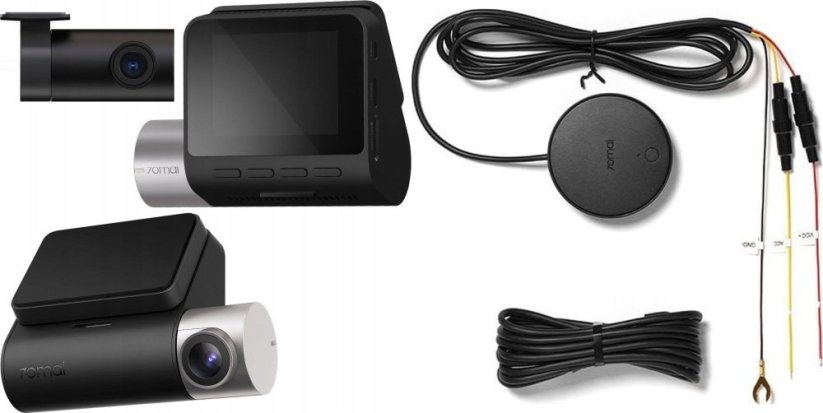 70mai Wideorejestrator 70mai A510 + kamera tylna RC11 + Adapter zasilania trybu parkingowego KIT UP04 4G