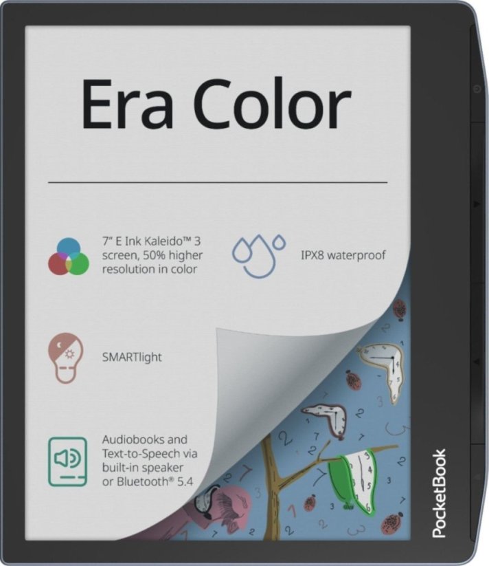 PocketBook Era Color + Flip Cover (PB700K3-1-WW-B + HN-FP-PU-700-GG-WW)