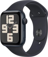Apple Watch SE Gen.2 GPS 44mm Midnight Alu Sport M/L Čierny (MXEK3)