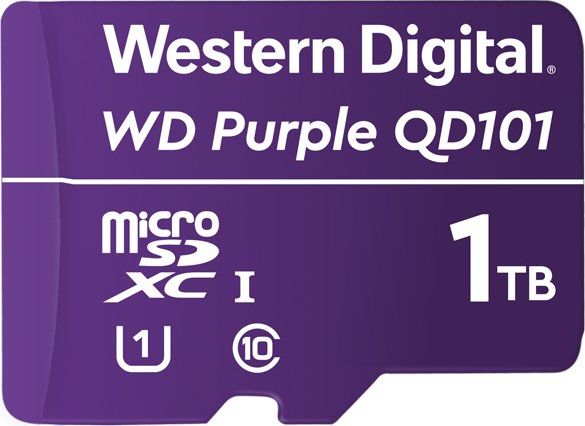 WD Purple MicroSDXC 1 TB Class 10 UHS-I/U1  (WDD100T1P0C)