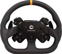 Cammus Simucube Valo GT-23 Wireless Lenkrad (32 cm) - Leder, schwarz