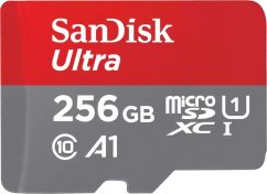 SanDisk Ultra MicroSDXC 256 GB Class 10 UHS-I/U1 A1  (SDSQUAC-256G-GN6MA)