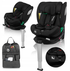 NoName Automobilinė kėdutė Lionelo Braam Air I-size, 0-36 kg, carbon black