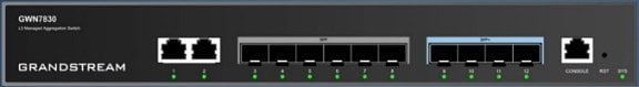 GrandStream Grandstream Networks GWN7830 łącza sieciowe Zarządzany L3 Gigabit Ethernet (10/100/1000) Sivý