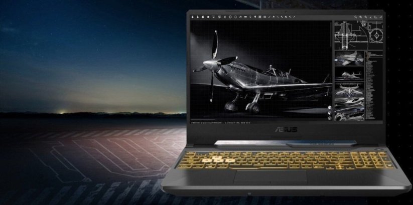 Asus TUF Gaming A15 Ryzen 5 7535HS / 16 GB / 512 GB / RTX 3050 / 144 Hz (FA506NC-HN016) / 16 GB RAM / 512 GB SSD PCIe / Windows 11 Pro