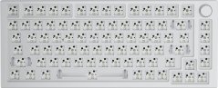 Glorious PC Gaming Race Glorious GMMK Pro White Ice 75% TKL Tastatur - Barebone, ANSI-Layout, silber