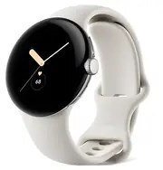Google Pixel Watch LTE 41mm Polished Silver/Sport Band Chalk (GA04305-GB)