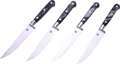 Laguiole Tradition Laguiole Steakmesser-Set 4tlg. mit Harzgriff