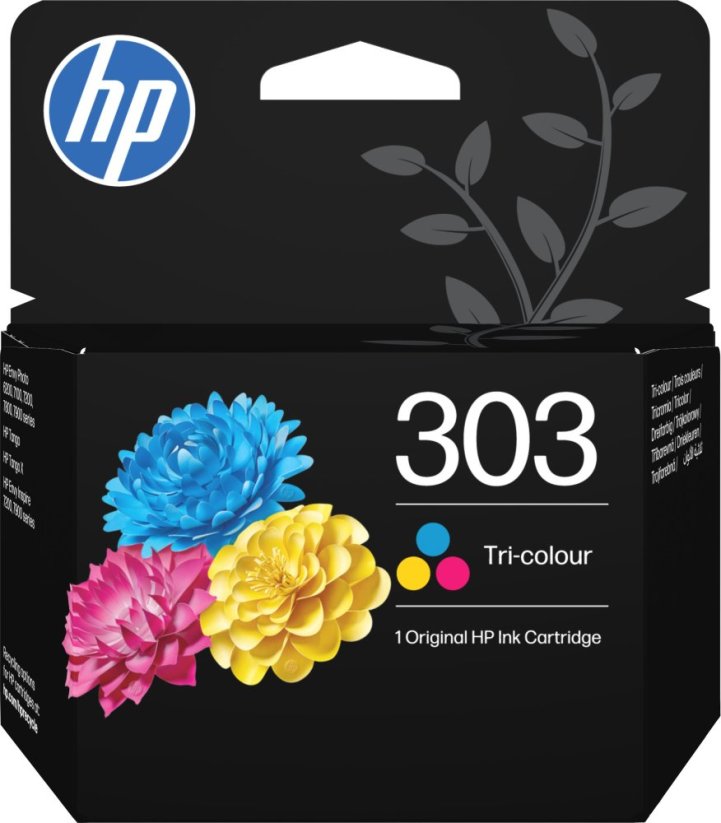 HP 303 farebný - Toner do drukarki 303 Tri-color (199764694553) (T6N01AE#LS3)