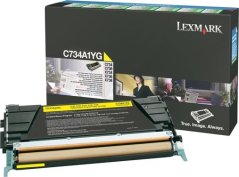 Lexmark C734A1YG Yellow Originál  (0C734A1YG)
