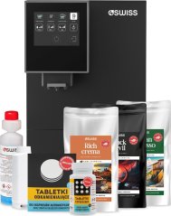 4Swiss A24 Roma + zestaw kaw 3x 500g + środki czystości i filtr