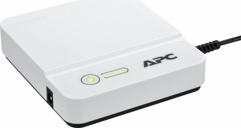 APC Zasilacz CP12036LI APC Back-UPS Connect 12Vdc 36W, lithium-ion Mini-ups sieťový do ochrony routerów internetowych, kamer IP